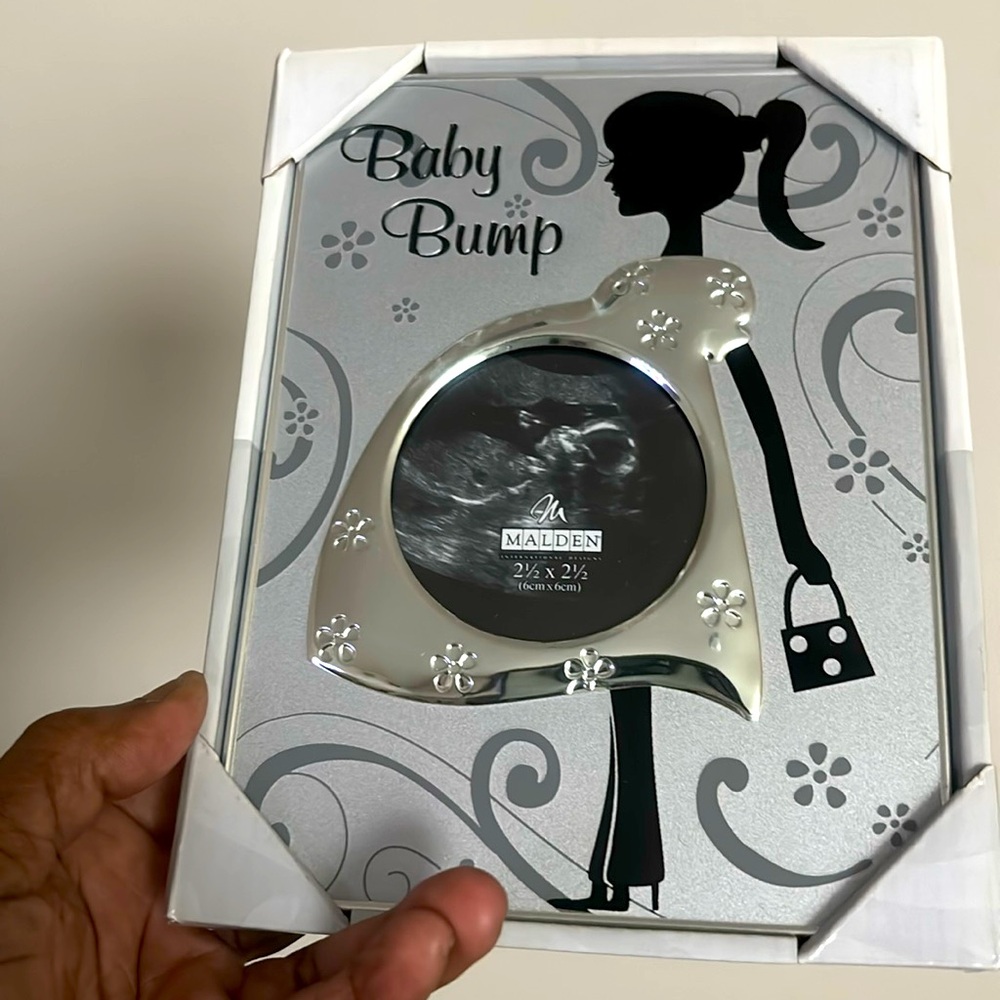 BABY BUMP SONOGRAM Picture Frame
